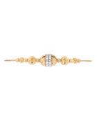Empire Bangle Bracelet in 18kt Gold and Diamonds
