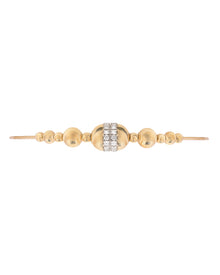 Empire Bangle Bracelet in 18kt Gold and Diamonds