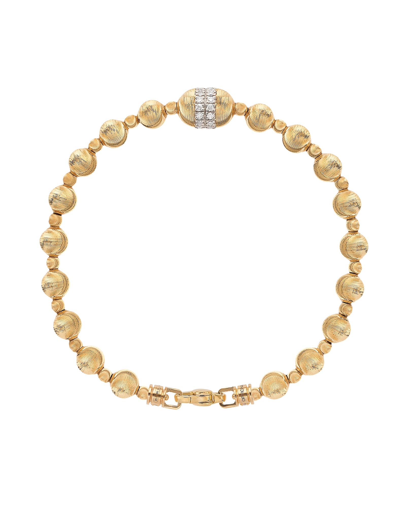 Empire Bracelet in 18kt Gold and Diamonds