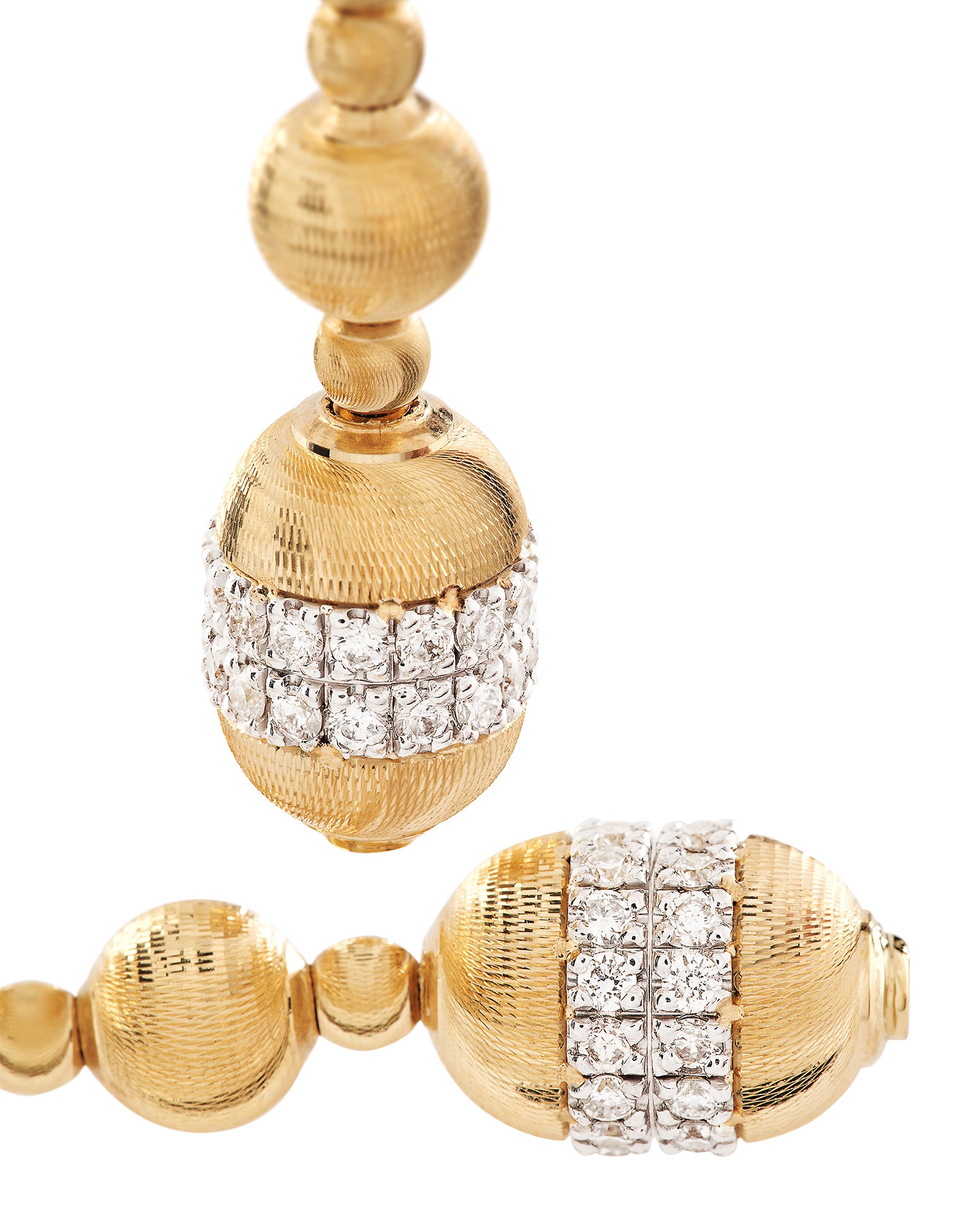 Empire Earrings in 18kt Gold and Diamonds