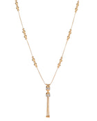 Empire Tassel Necklace in 18kt Gold and Diamonds