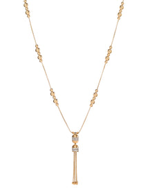 Empire Tassel Necklace in 18kt Gold and Diamonds