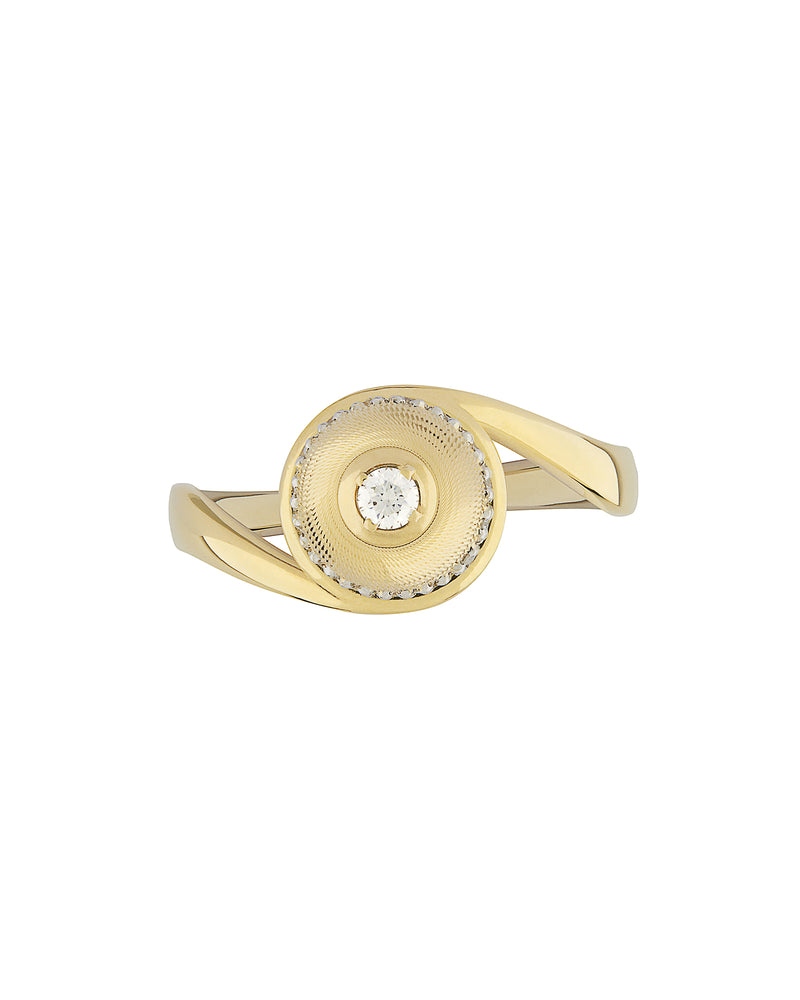 Empire Anello in Oro 18kt e Diamanti