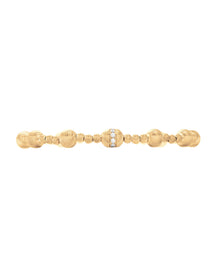 Empire S 18kt Yellow Gold and White Diamond Bracelet