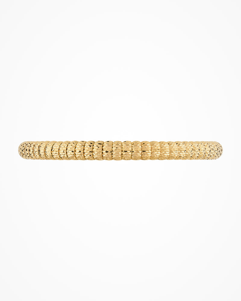 Enigma Bracciale in Oro Giallo 18kt e Diamanti Bianchi 3d