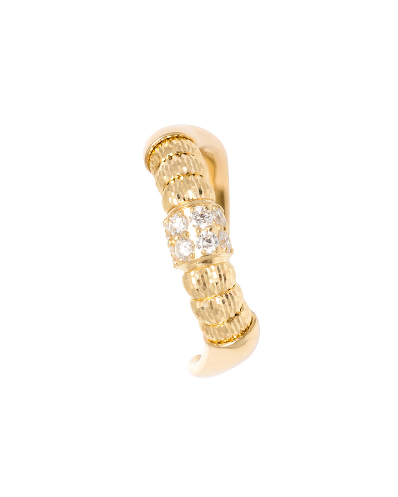 Enigma S 18kt Yellow Gold and Diamond Ring