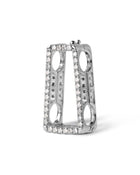 Enigma Clip in 18kt White Gold and Diamonds
