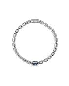 Lumen AC Bracelet in 18kt White Gold and Sapphires