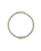 Lumen AC Bracelet in 18kt Yellow and White Gold with Diamonds