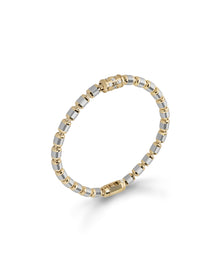 Lumen DC Bracelet in 18kt Yellow and White Gold with Diamonds