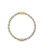 Lumen DC Bracelet in 18kt Yellow and White Gold with Diamonds