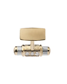 Lumen Cufflinks in 18kt Yellow and White Gold with Diamonds