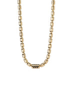 Lumen AC Necklace in 18kt Gold and Black Diamonds
