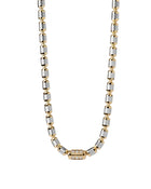 Lumen AC Necklace in 18kt Yellow and White Gold with Diamonds