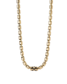 Lumen DC Necklace in 18kt Gold and Black Diamonds