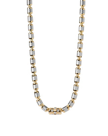 Lumen DC Necklace in 18kt Yellow and White Gold with Diamonds