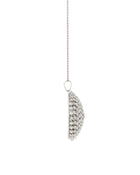 Mimosa Large Necklace in 18kt White Gold and Pink Sapphire