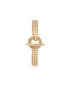 Moon Dora T-bar Bracelet in 18kt Gold