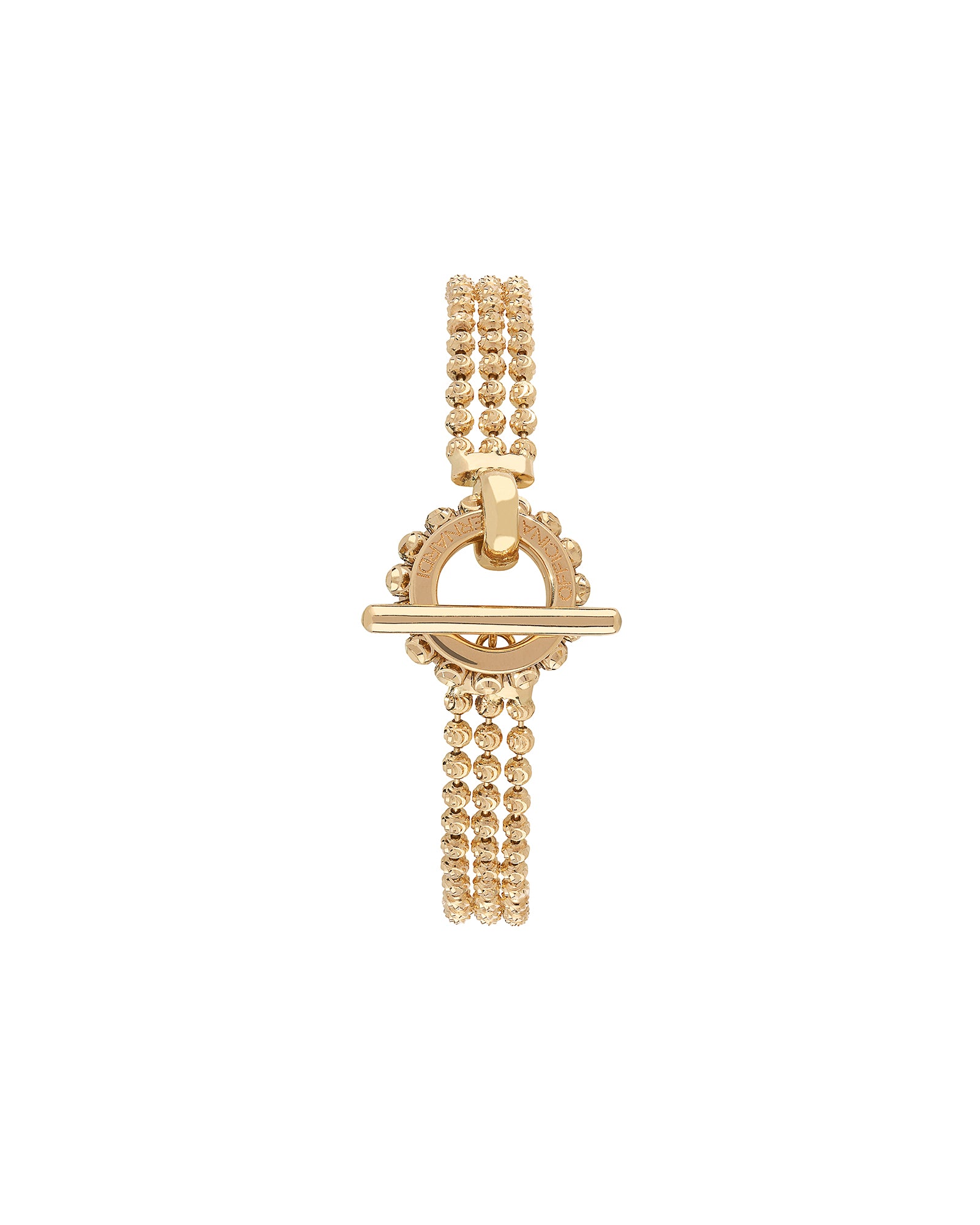 Moon Dora T-bar Bracelet in 18kt Gold