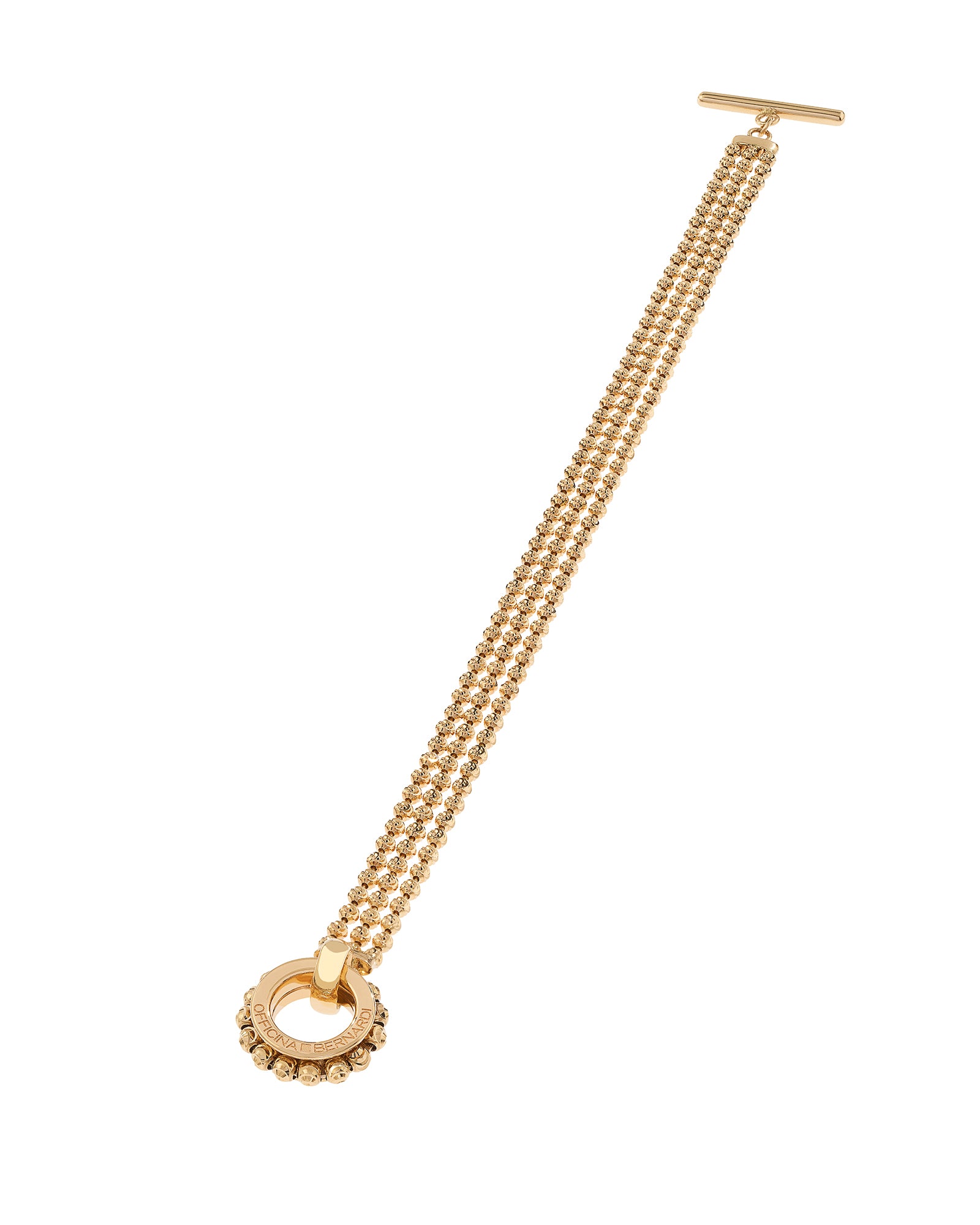 Moon Dora T-bar Bracelet in 18kt Gold