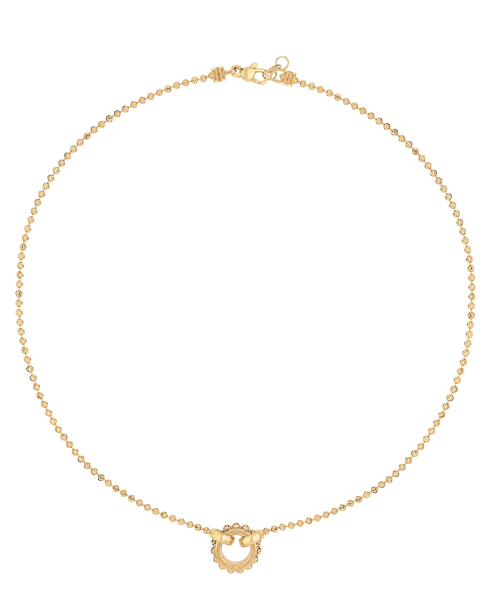 Moon Dora Necklace in 18kt Gold