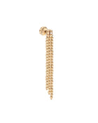 Moon 3 row earrings in 18kt gold