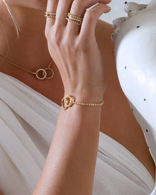 Moon Eden Bracelet in 18kt Gold and Diamonds
