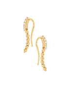 Moon Eden Cuff Earrings in 18kt Gold and Diamonds
