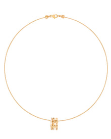 Moon Eden Pendant Necklace in 18kt Gold and Diamonds