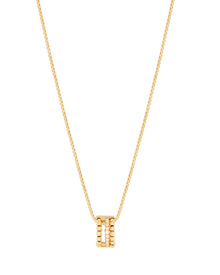 Moon Eden Pendant Necklace in 18kt Gold and Diamonds
