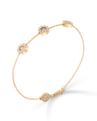 Moon Grace Bracelet in 18kt Gold and Diamonds