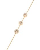 Moon Grace Bracelet in 18kt Gold and Diamonds