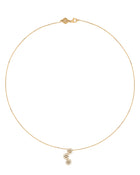 Moon Grace Necklace in 18kt Gold and Diamonds