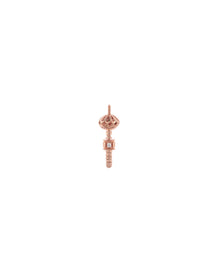 Moon Small Hoop Earrings in 18kt Gold
