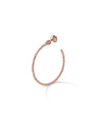 Moon Large Hoop Earrings in 18kt Gold