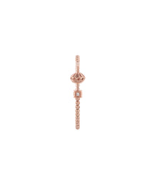 Moon Large Hoop Earrings in 18kt Gold