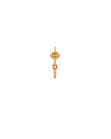 Moon Small Hoop Earrings in 18kt Gold