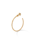 Moon Large Hoop Earrings in 18kt Gold