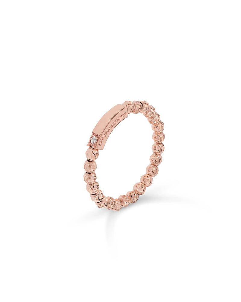 Moon Ring in 18kt Gold