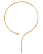 Ophidia Y Necklace in 18kt Gold and Diamonds