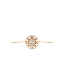 Senzatempo Small Bracelet in 18kt Gold and Diamonds