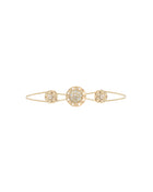 Senzatempo Essence 18kt Yellow Gold and White Diamond Bracelet