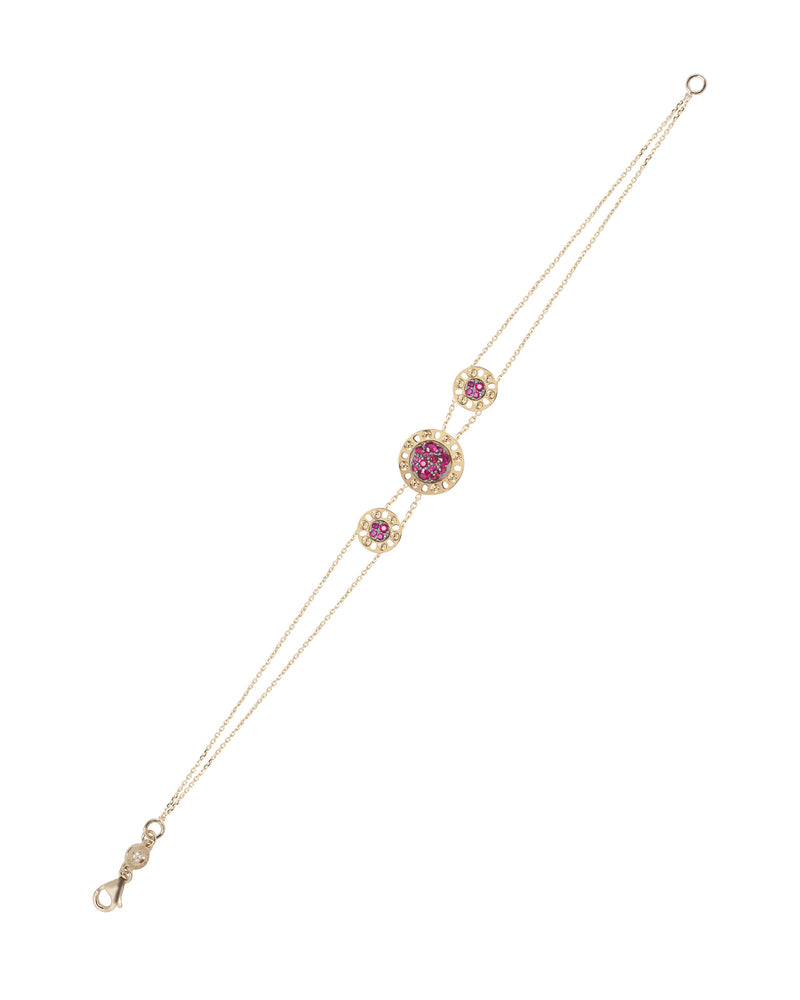 Timeless Essence 18kt Yellow Gold and Ruby Bracelet