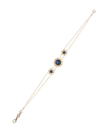 Timeless Essence 18kt Yellow Gold and Sapphire Bracelet