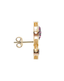 Senzatempo Essence Orecchini in Oro Giallo 18kt e Rubini