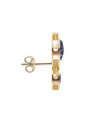 Senzatempo Essence 18kt Yellow Gold and Sapphire Earrings