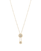 Timeless Essence 18kt Yellow Gold and White Diamond Necklace