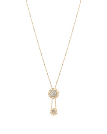 Timeless Essence 18kt Yellow Gold and White Diamond Necklace