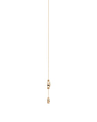 Timeless Essence 18kt Yellow Gold and White Diamond Necklace