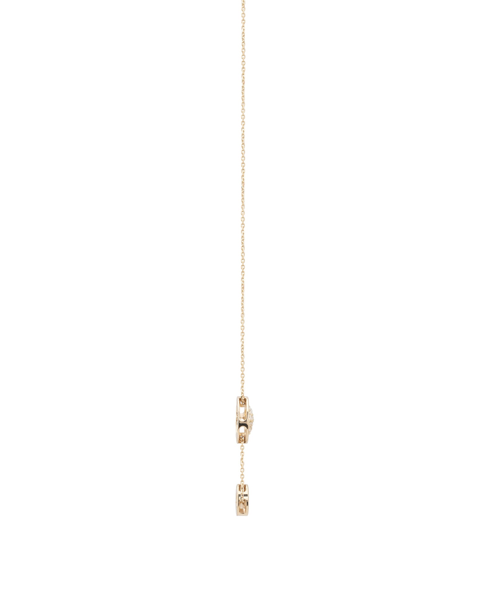 Timeless Essence 18kt Yellow Gold and White Diamond Necklace